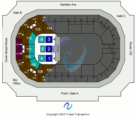 Cure Insurance Arena Sesame Street Seating Chart