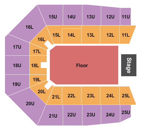Spark Arena Billie Eilish Seating Chart