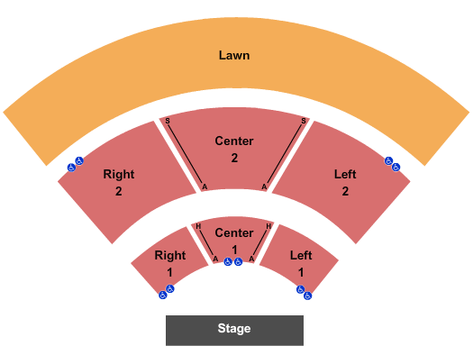 Dignity Health Amphitheatre End Stage Seating Chart