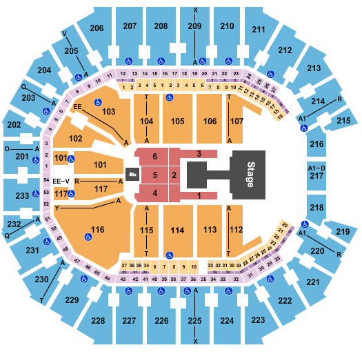 Spectrum Center Aespa Seating Chart