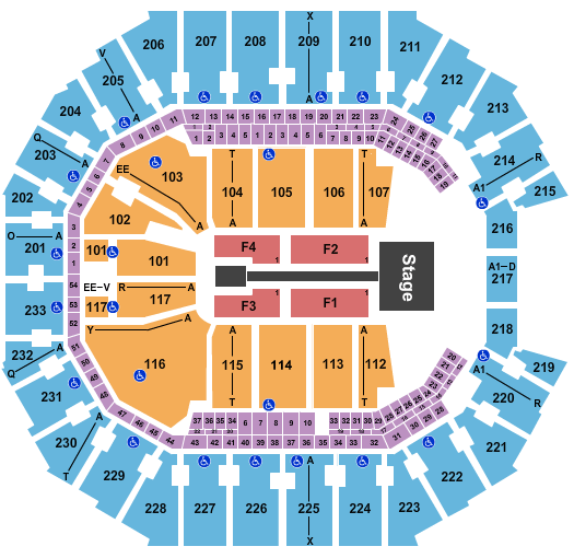 Spectrum Center Fall Out Boy Seating Chart