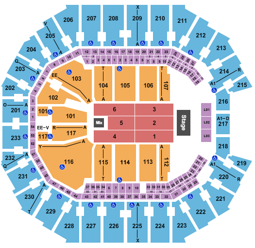 Spectrum Center Jeff Dunham Seating Chart