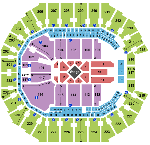 Spectrum Center Kevin Hart Seating Chart