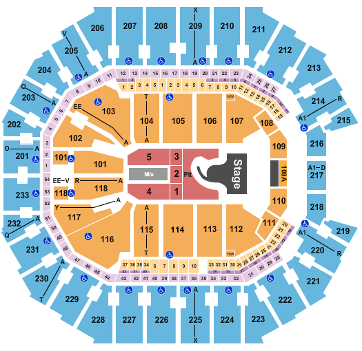 Spectrum Center Megan Moroney Seating Chart