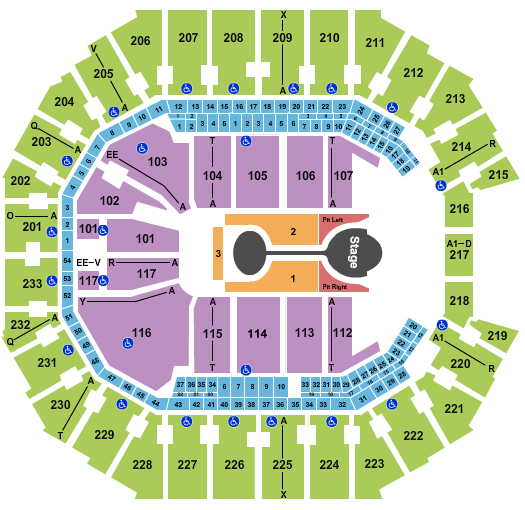Spectrum Center Shawn Mendes 2 Seating Chart