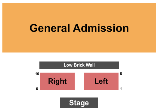Spicewood Vineyards Endstage GA Seating Chart