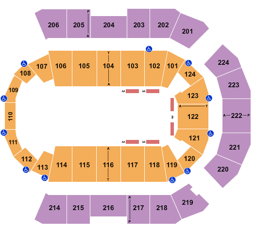 Spokane Arena Cirque Crystal Seating Chart