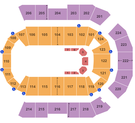 Spokane Arena Cirque Varakei Seating Chart
