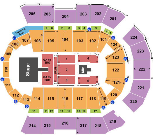 Spokane Arena Dierks Bentley Seating Chart