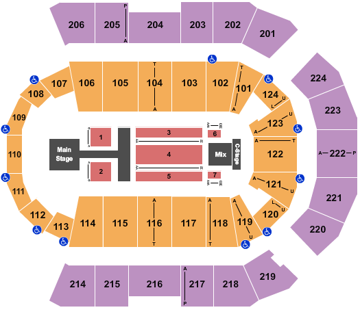 Spokane Arena Dude Perfect Seating Chart