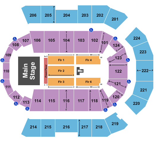 Spokane Arena Gabriel Iglesias Seating Chart