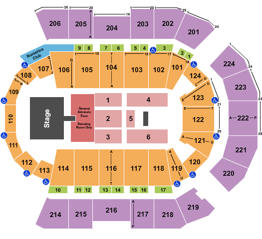 Spokane Coliseum Seating Chart