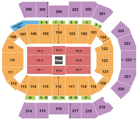 Spokane Arena Nate Bargatze Seating Chart