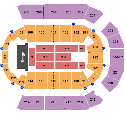 Spokane Arena Paul McCartney Seating Chart