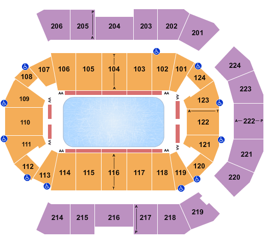 Spokane Arena Star On Ice Seating Chart