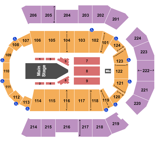 Spokane Arena The Weeknd Seating Chart