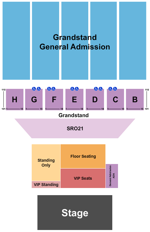 Spokane County Fair & Expo Center Endstage 5 Seating Chart