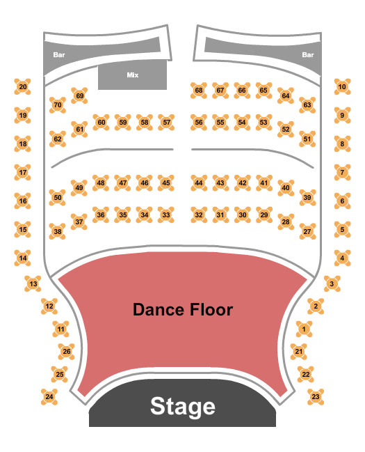 Sport of Kings Theatre Seating Chart