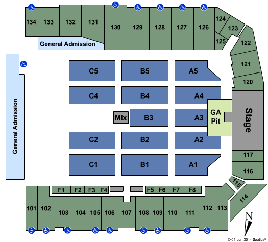 Children's Mercy Park Zac Brown Band Seating Chart