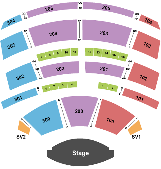 Spotlight 29 Casino Tickets Seating Chart Event Tickets Center   Spotlight29Casino EndStage2 2019 10 19 2019 08 20 1643 SVGC Tn 