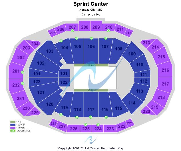 T-Mobile Center Standard Seating Chart
