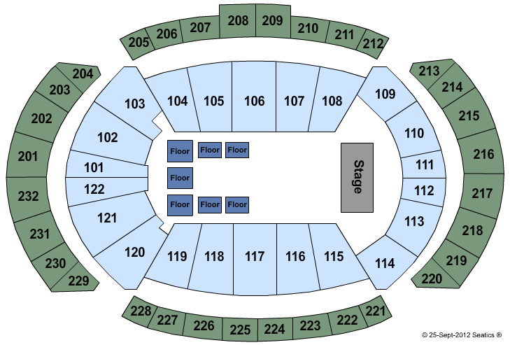 T-Mobile Center Batman Live Seating Chart