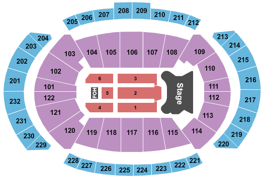 Sprint Arena Kansas City Seating Chart