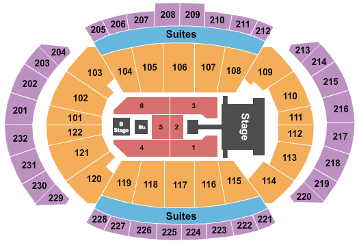 T-Mobile Center Enrique Iglesias Seating Chart