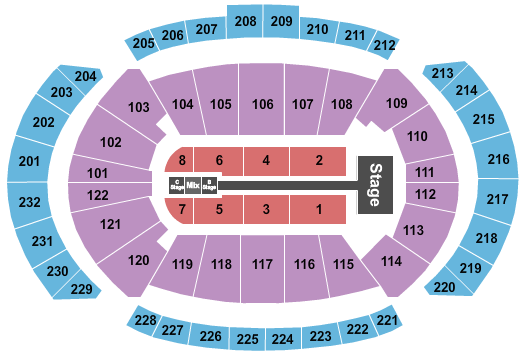 T-Mobile Center Fall Out Boy Seating Chart