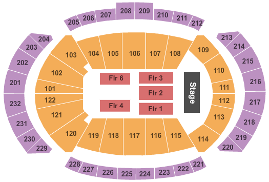 T-Mobile Center Jole Osteen Seating Chart