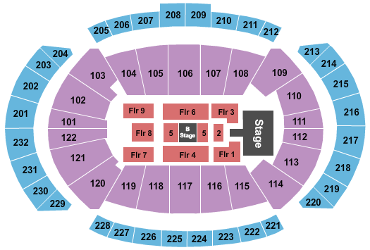 T-Mobile Center Kendrick Lamar Seating Chart