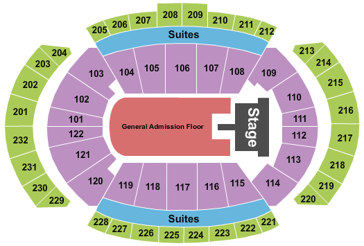 T-Mobile Center Khalid Seating Chart