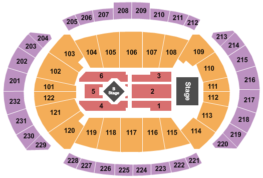 T-Mobile Center Lorde Seating Chart