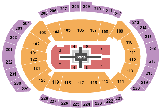 T-Mobile Center Roger Waters 2 Seating Chart