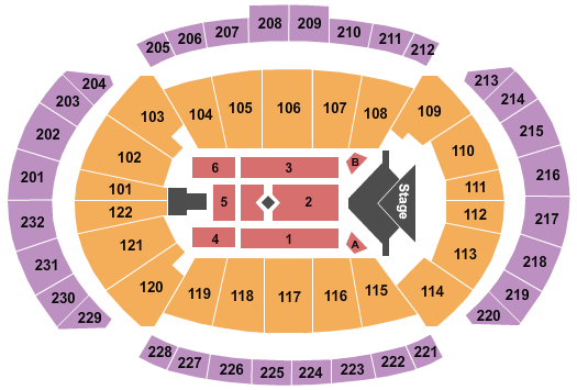 T-Mobile Center Romeo Santos Seating Chart