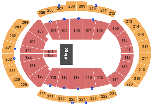 T-Mobile Center Sesame Street Live Seating Chart