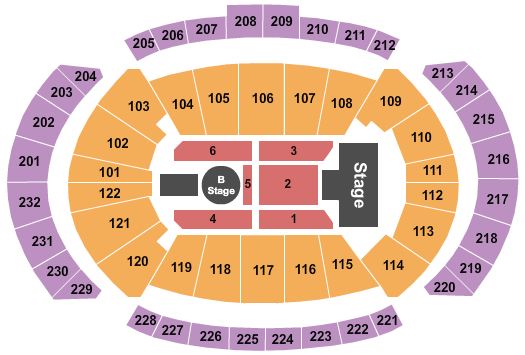 T-Mobile Center Shawn Mendes Seating Chart