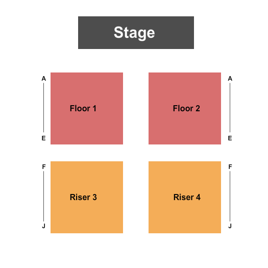 St. James Lutheran Church - ON End Stage Seating Chart