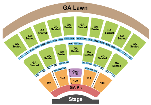 Empower Federal Credit Union Amphitheater at Lakeview Disrupt Festival Seating Chart