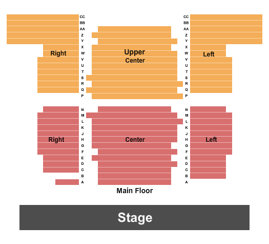St. Peter High School Performing Arts Center End Stage Seating Chart