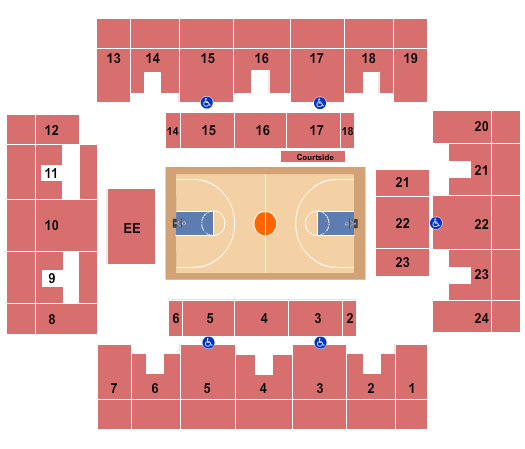 Stabler Arena Basketball Seating Chart