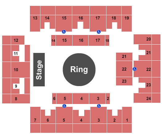 Stabler Arena Wrestling Seating Chart