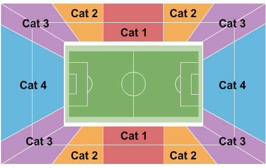 Stade Auguste Delaune Soccer Seating Chart