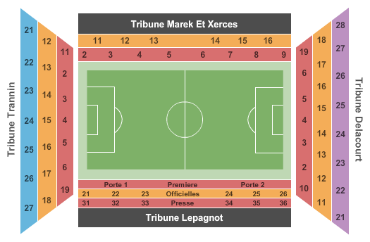 Stade Bollaert-Delelis Soccer Seating Chart