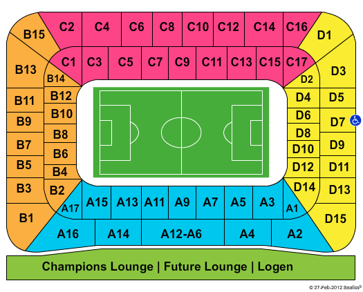 Stadion Wankdorf Soccer Seating Chart