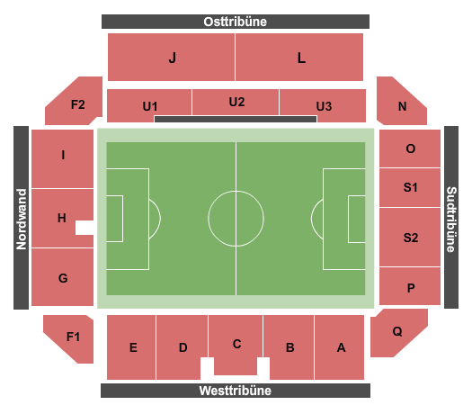 Stadion der Freundschaft Soccer Seating Chart