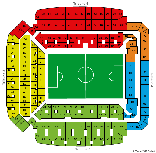 Stadion Poznan Soccer Seating Chart