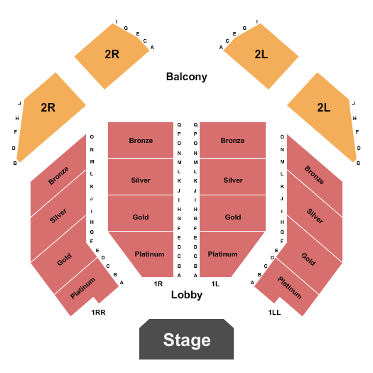 Stafford Civic Center Endstage Seating Chart