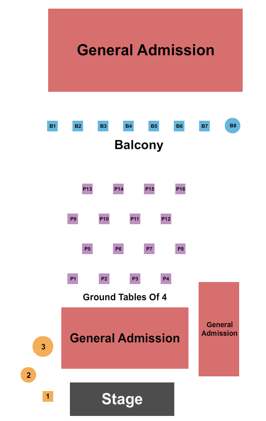 Stage 12 at Brookshire Brothers Seating Chart