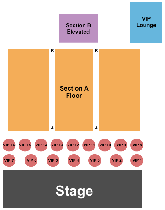 Stage 954 Seating Chart